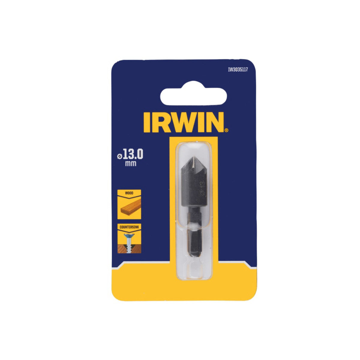 IRWIN Hex Countersink 13mm IRWIW3035117