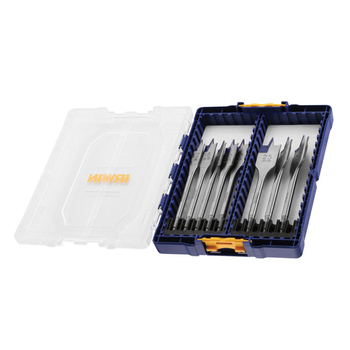 IRWIN Blue Groove 4X Flat Bit Set, 8 Piece IRWIW4041010