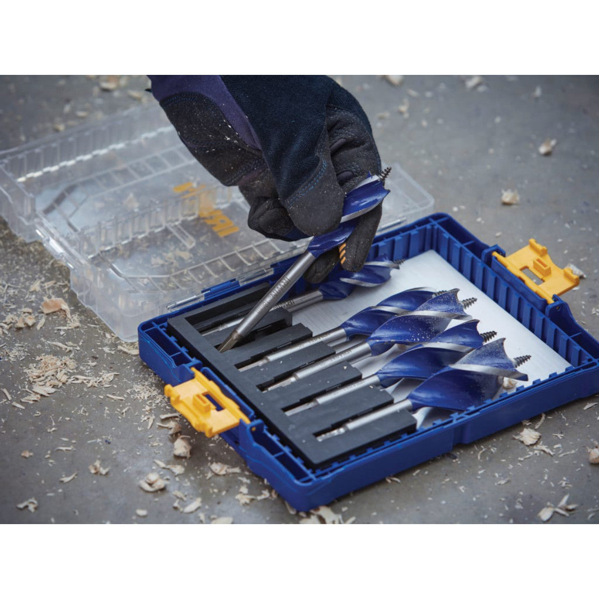 IRWIN Blue Groove 6X Wood Bit Set, 6 Piece IRWIW4042202