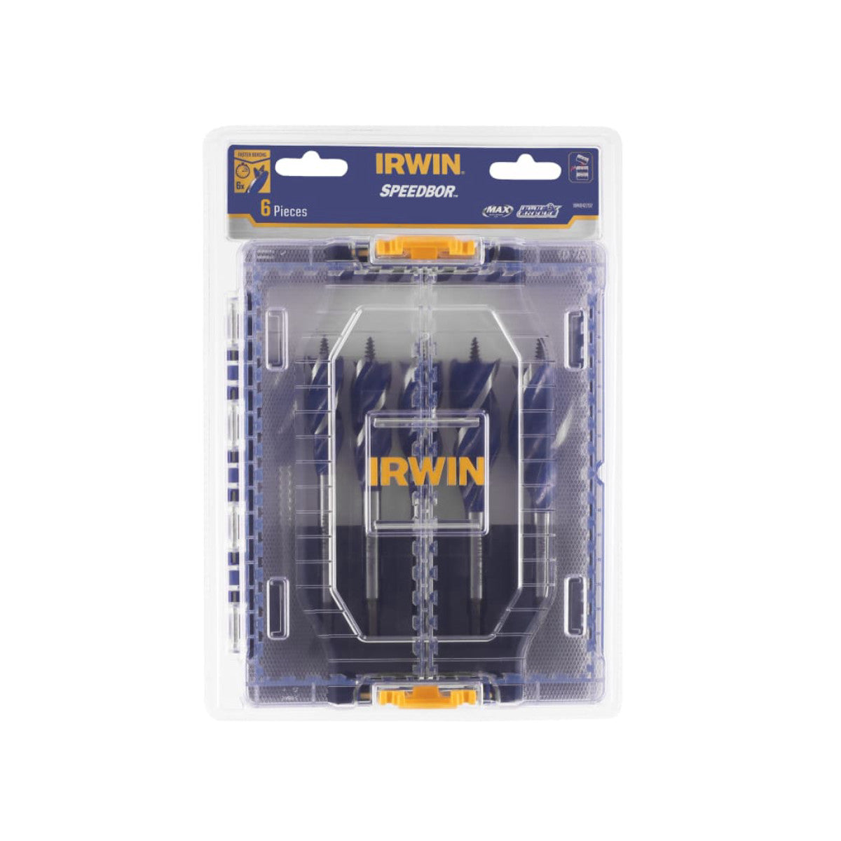 IRWIN Blue Groove 6X Wood Bit Set, 6 Piece IRWIW4042202