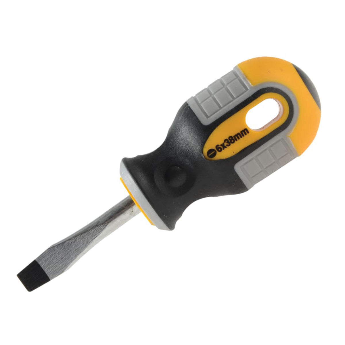 Roughneck Stubby Screwdriver Slotted Flared 6.0 x 38mm ROU22151