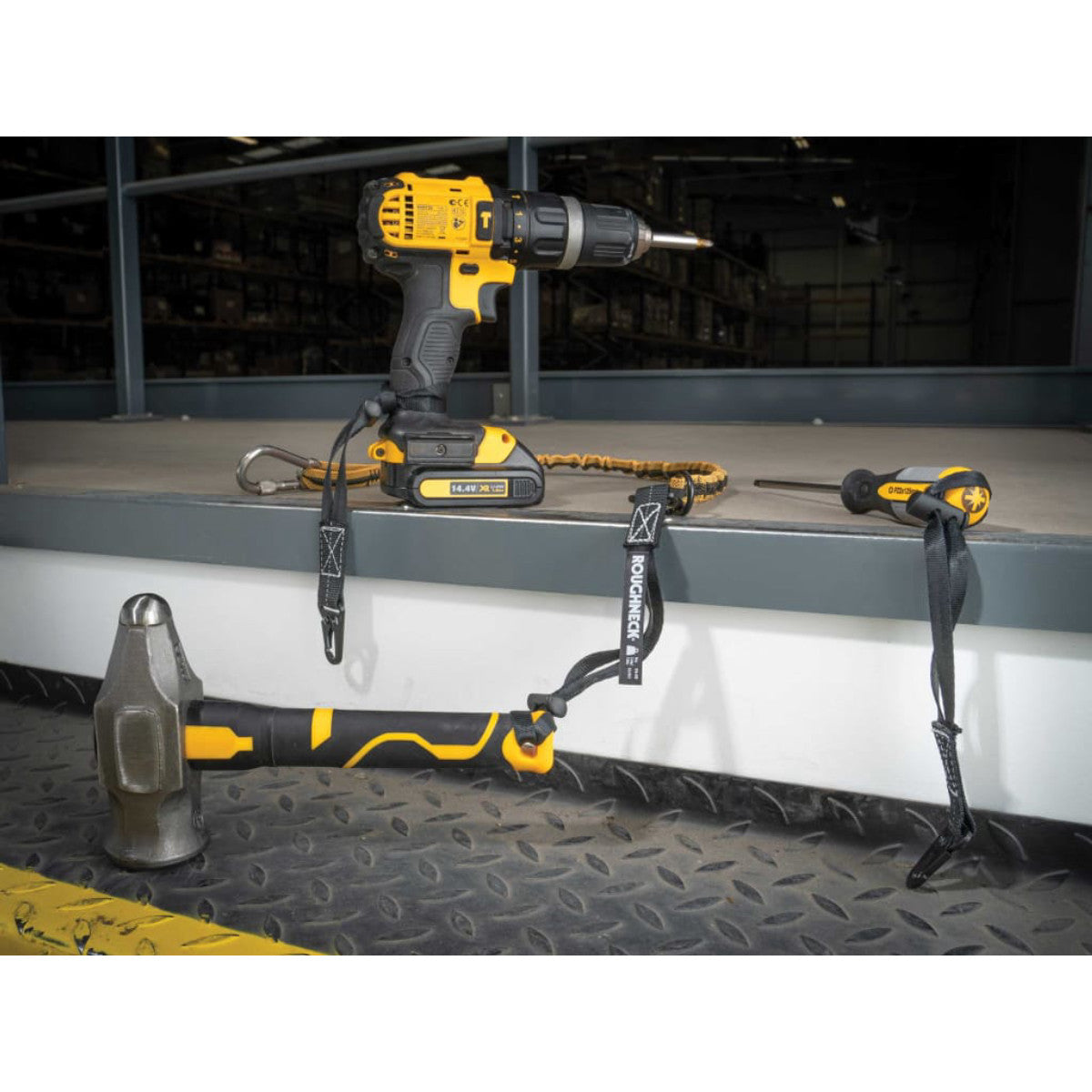 Roughneck Tool Lanyard - 3 Interchangeable Tool Ends ROU26027