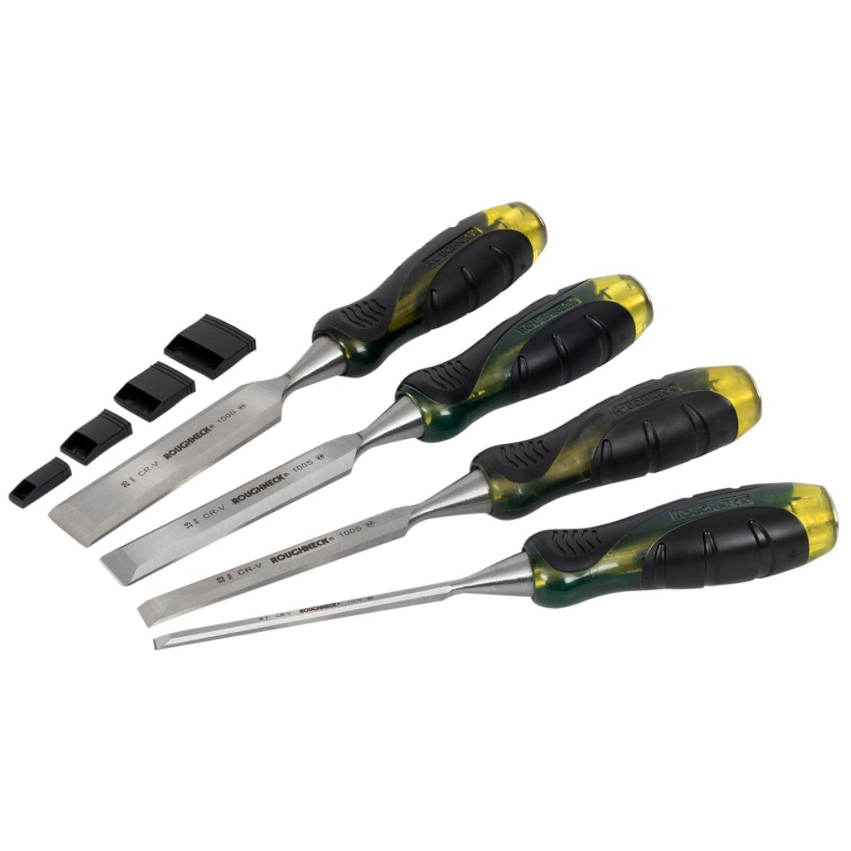 Roughneck Pro Series Bevel Edge Chisel Set, 4 Piece ROU30154