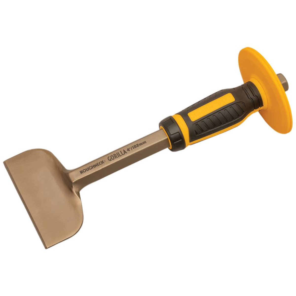Roughneck GORILLA Brick Bolster with Non-Slip Hand Guard 102 x 279mm (4 x 11in) ROU31927