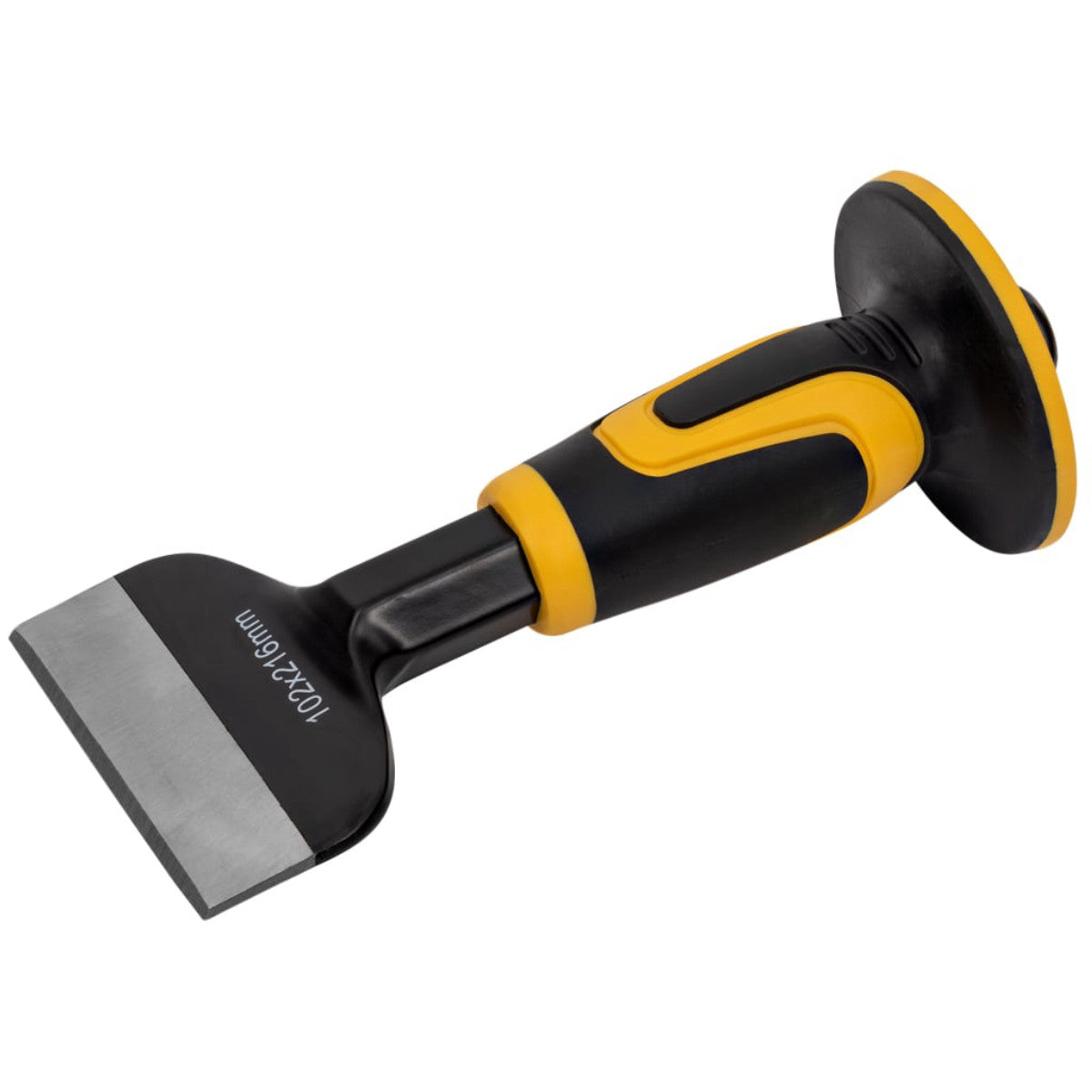 Roughneck Brick Bolster with Hand Guard 102 x 216mm (4 x 8.1/2in) 22mm Shank ROU31992