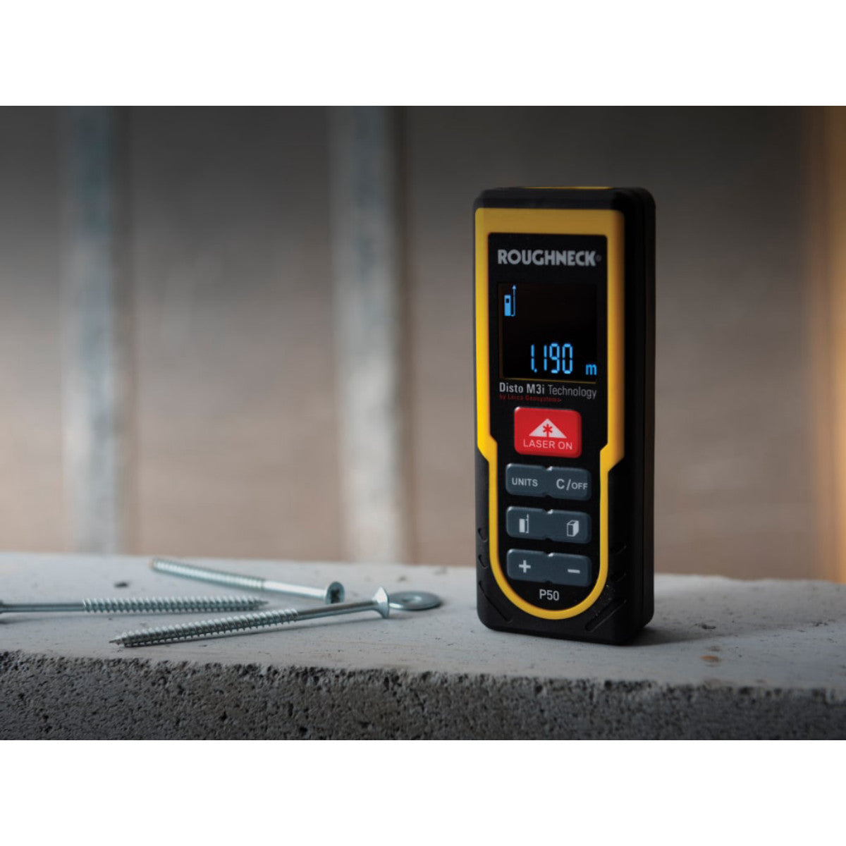 Roughneck P50 Laser Distance Measure 50m ROU43950