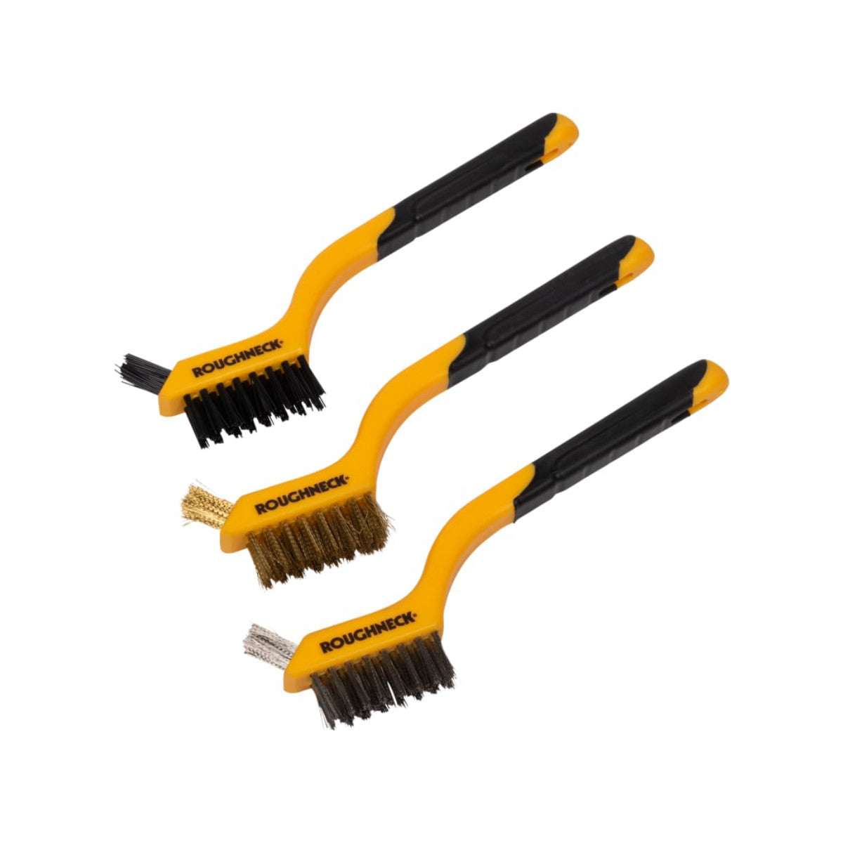 Roughneck Ultra Slim Wire Brush Set, 3 Piece ROU52005