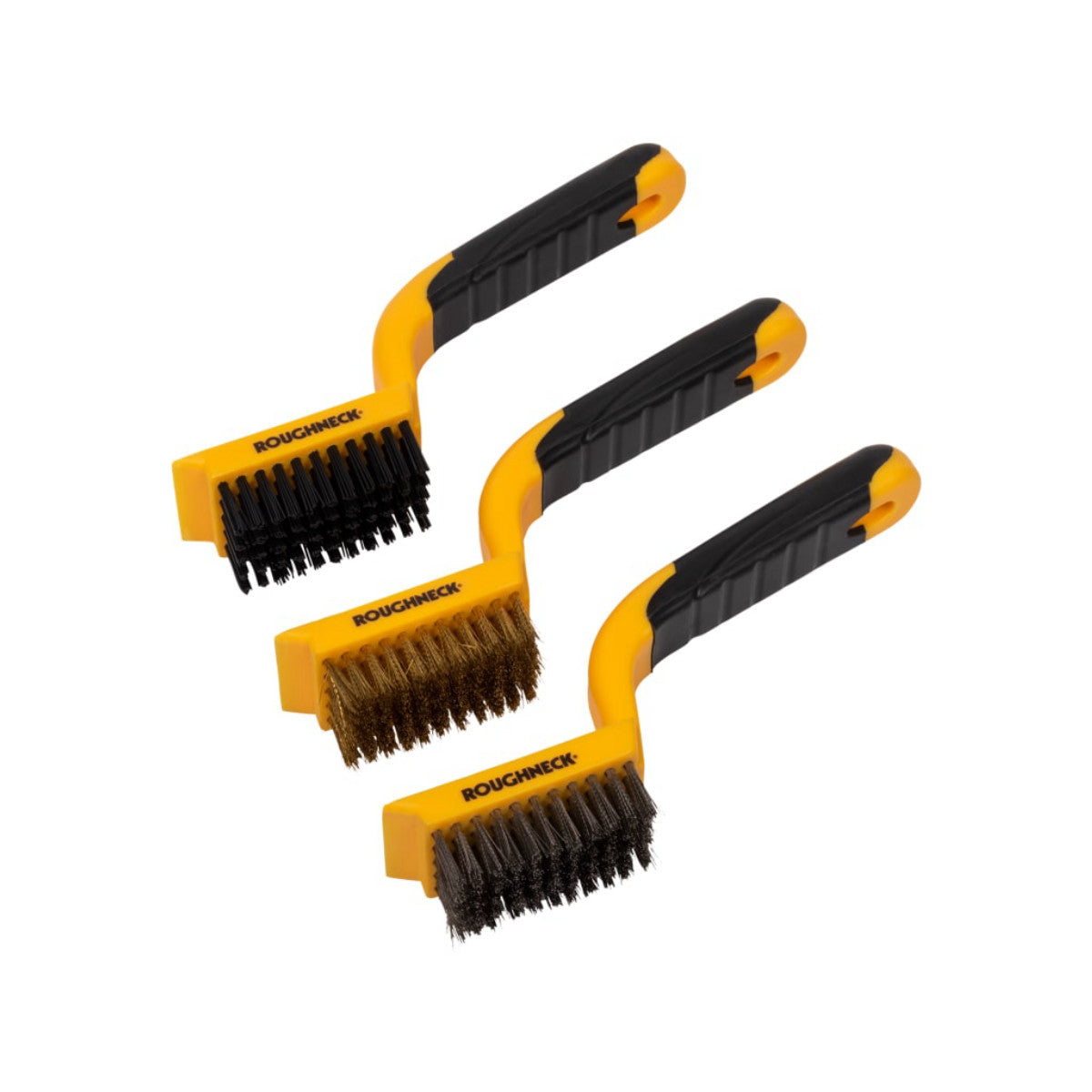 Roughneck Wide Wire Brush Set, 3 Piece ROU52012