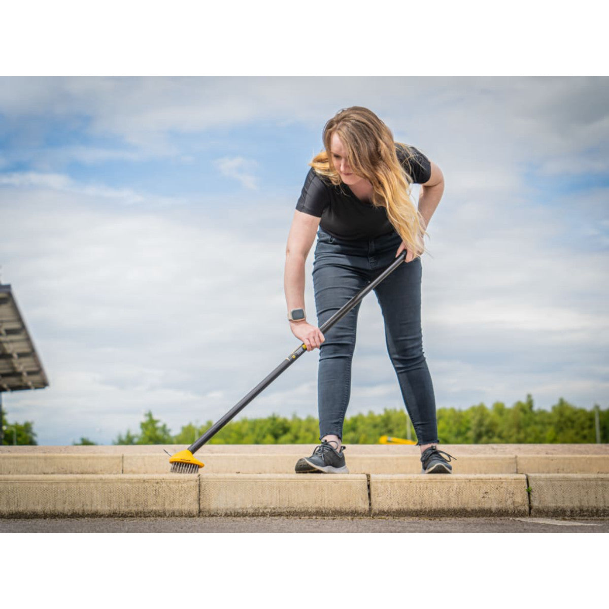 Roughneck Patio & Decking Brush Set, 3 Piece ROU52090