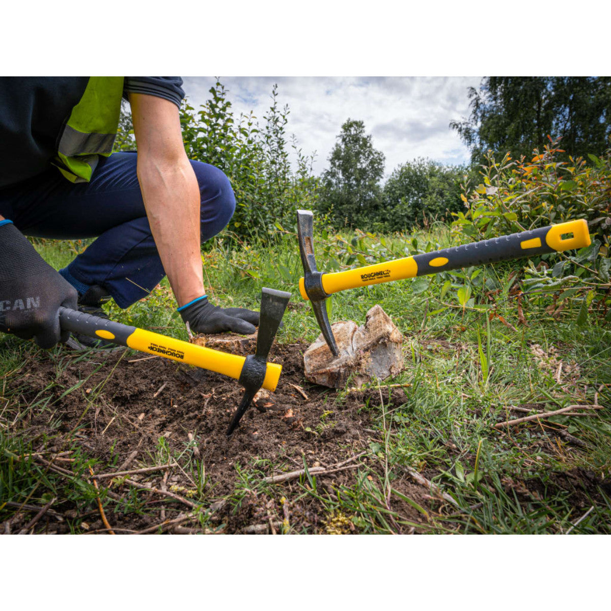 Roughneck Micro Pick/Cutter Mattock Set, 2 Piece ROU64015