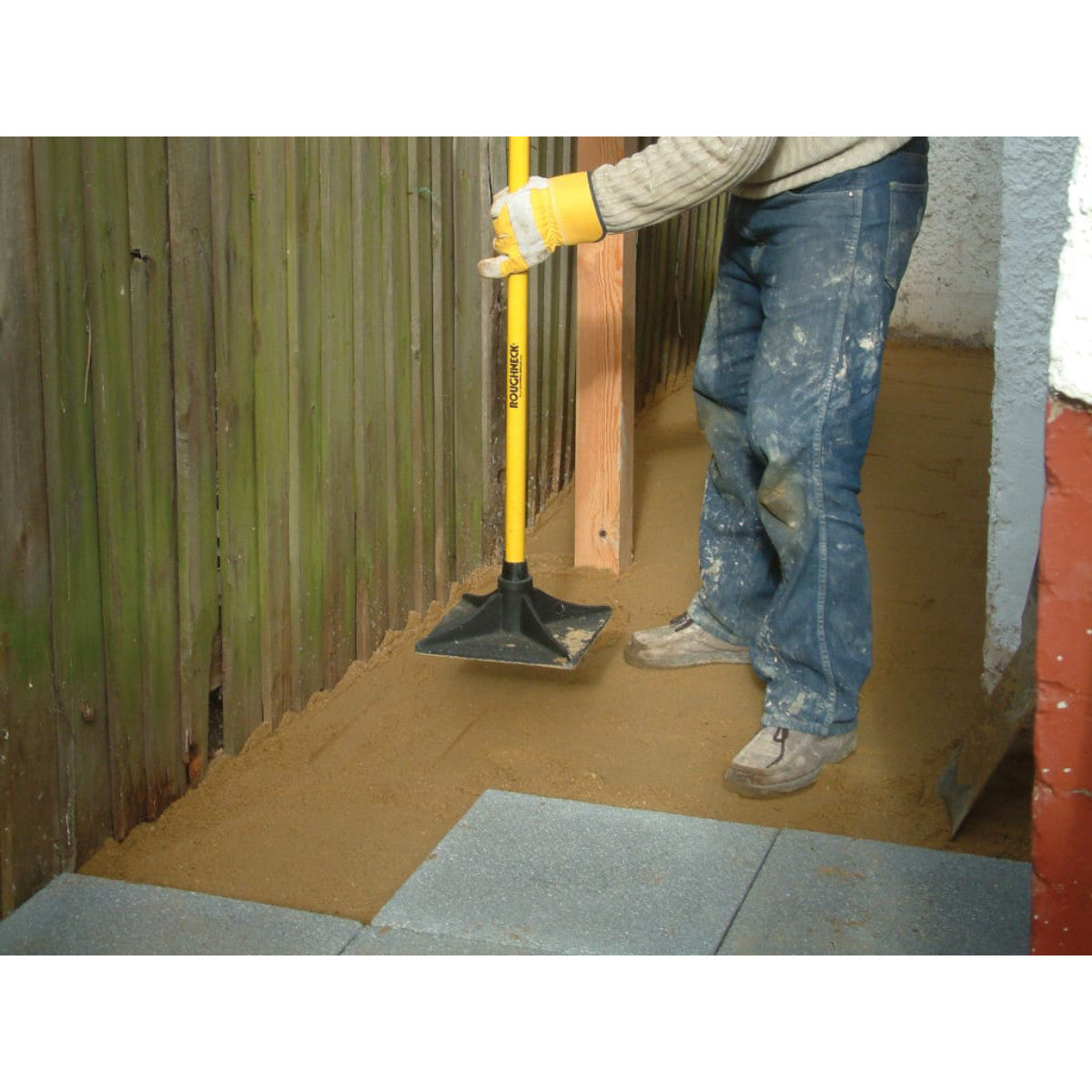 Roughneck Contractor's Tamper - Square 200 x 200mm (8in) ROU64379