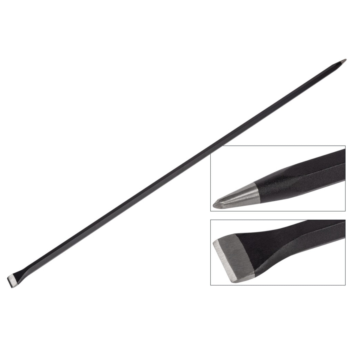 Roughneck Digging Bar - Chisel and Point 1.52m (60in) 6.2kg (14lbs) ROU64530