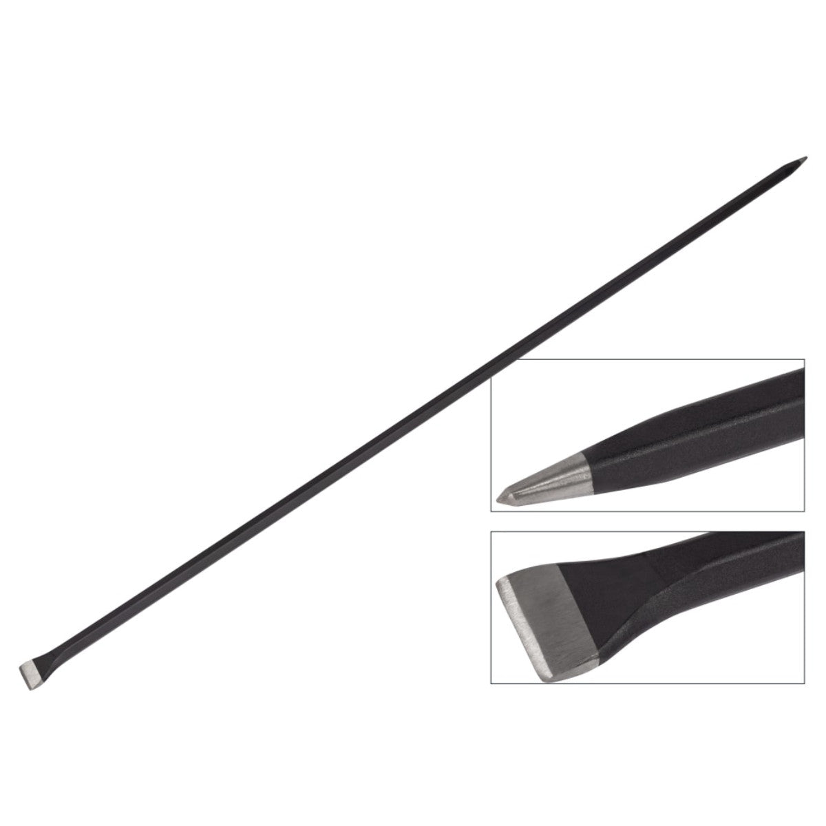 Roughneck Digging Bar - Chisel and Point 1.83m (72in) 7.5kg (17lbs) ROU64532