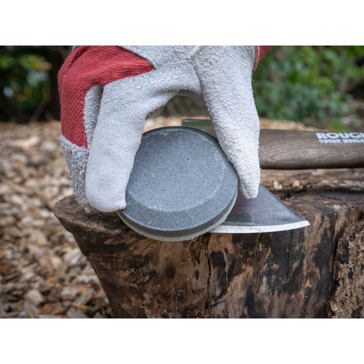 Roughneck Axe Sharpener 75 x 25mm (3x1in) ROU65680