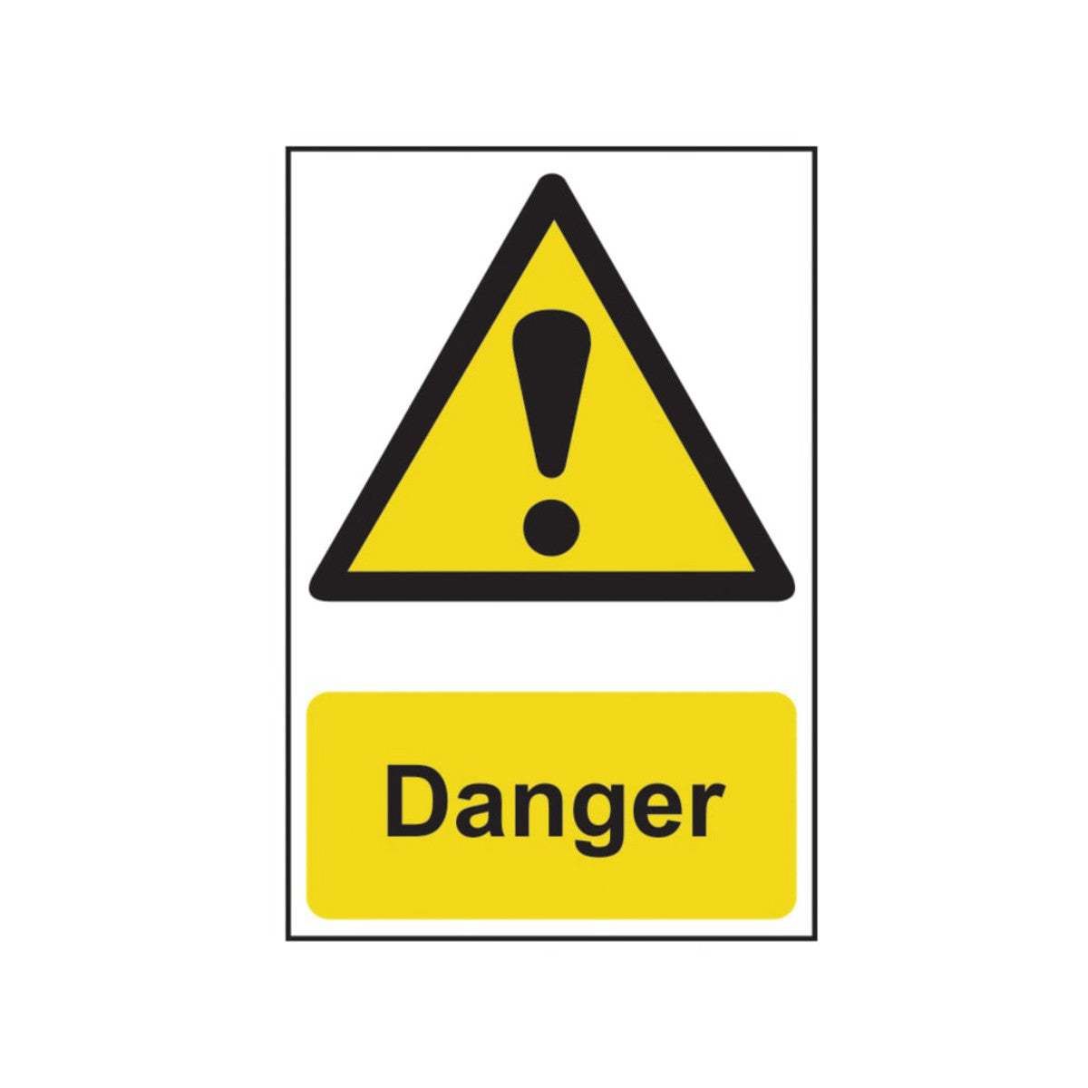 Scan Danger - PVC Sign 200 x 300mm SCA1301