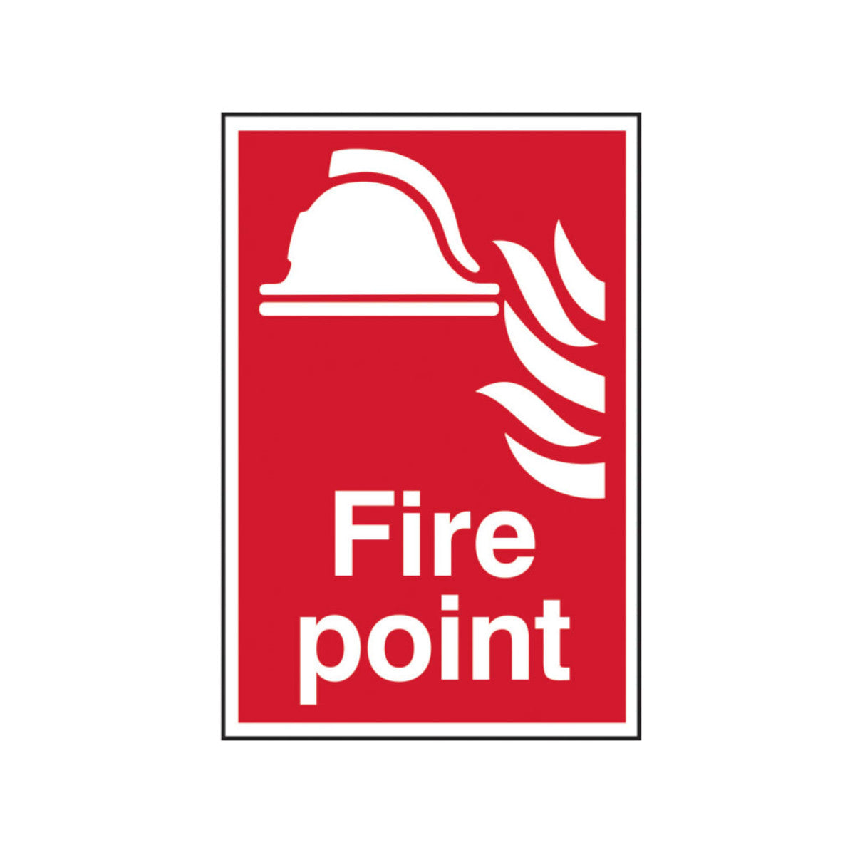 Scan Fire Point - PVC Sign 200 x 300mm SCA1451
