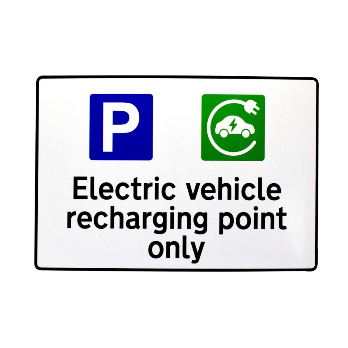 Scan Ev Recharging Point Only Rpvc 300X200mm SCA14979