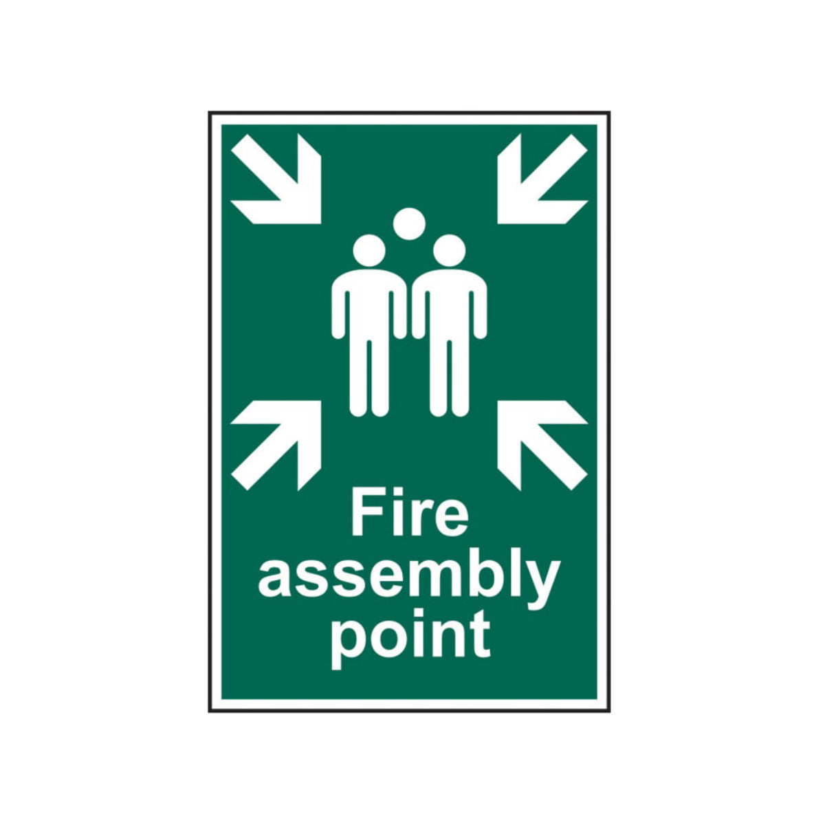 Scan Fire Assembly Point - PVC Sign 200 x 300mm SCA1541