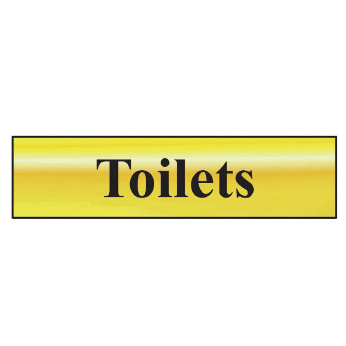 Scan Toilets - Polished Brass Effect 200 x 50mm SCA6005
