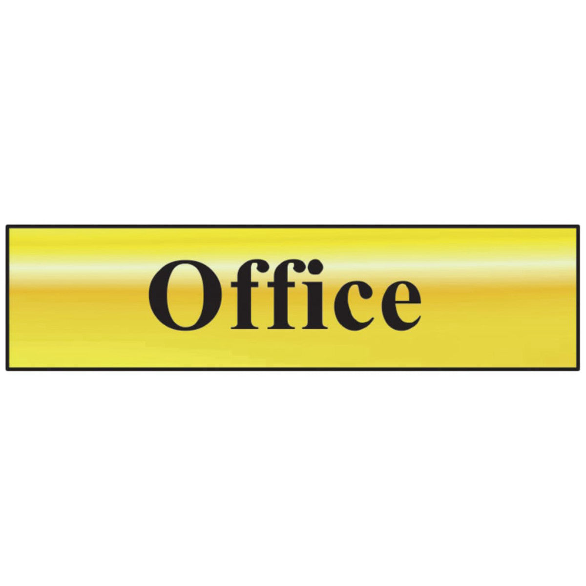 Scan Office - Polished Brass Effect 200 x 50mm SCA6010