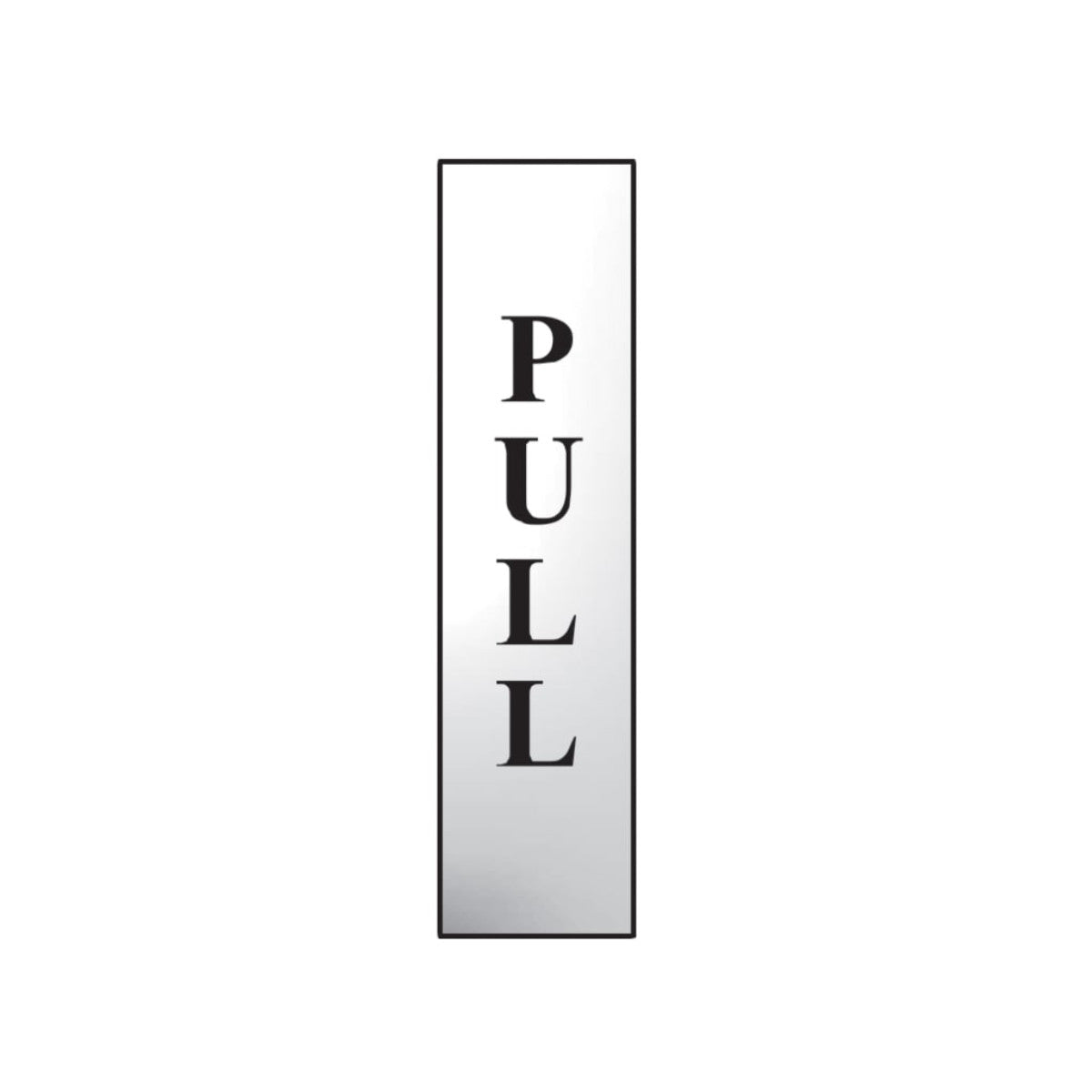 Scan Pull Vertical - Polished Chrome Effect 50 x 200mm SCA6034C