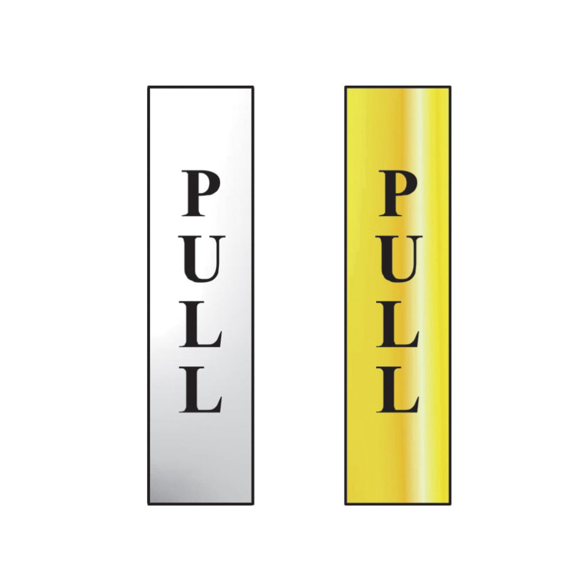 Scan Pull Vertical - Polished Chrome Effect 50 x 200mm SCA6034C