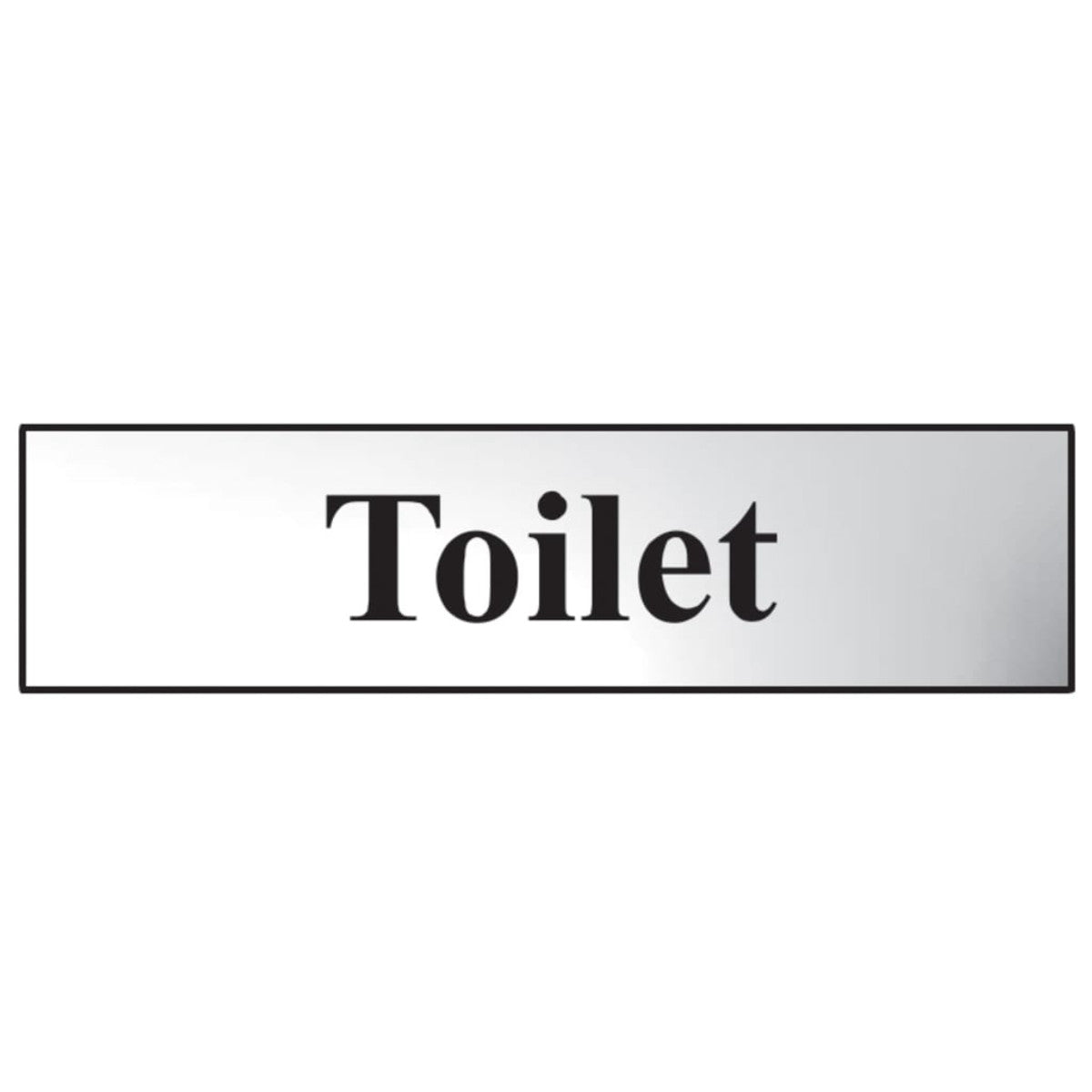 Scan Toilet - Polished Chrome Effect 200 x 50mm SCA6051C
