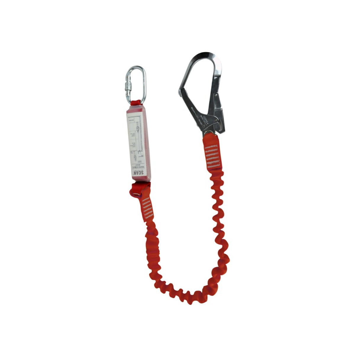 Scan Fall Arrest Lanyard 1.8m Hook & Connect SCAFALANELAS