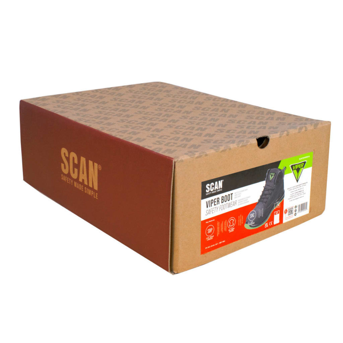 Scan Viper SBP Safety Boots UK 11 EUR 46 SCAFWVIPER11