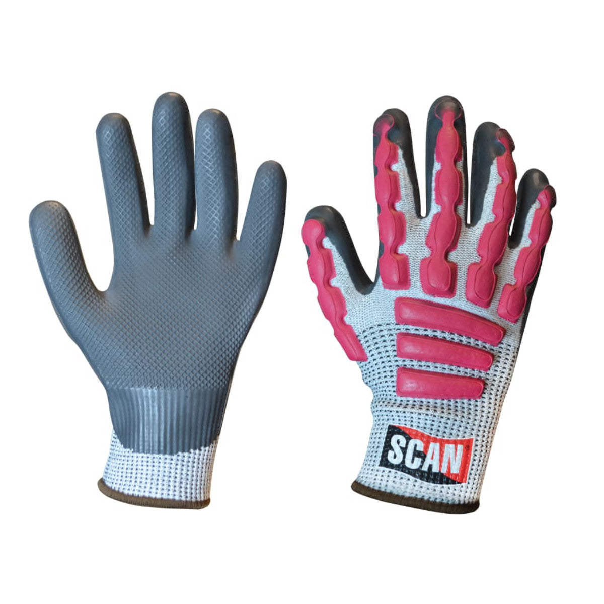 Scan Anti-Impact Latex Cut 5 Gloves - XL (Size 10) SCAGLOAIXL