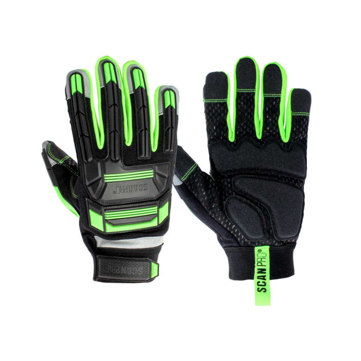 Scan Anti Impact Synthetic Leather & Polymer Gloves - XL (Size 10) SCAGLOPAIXL