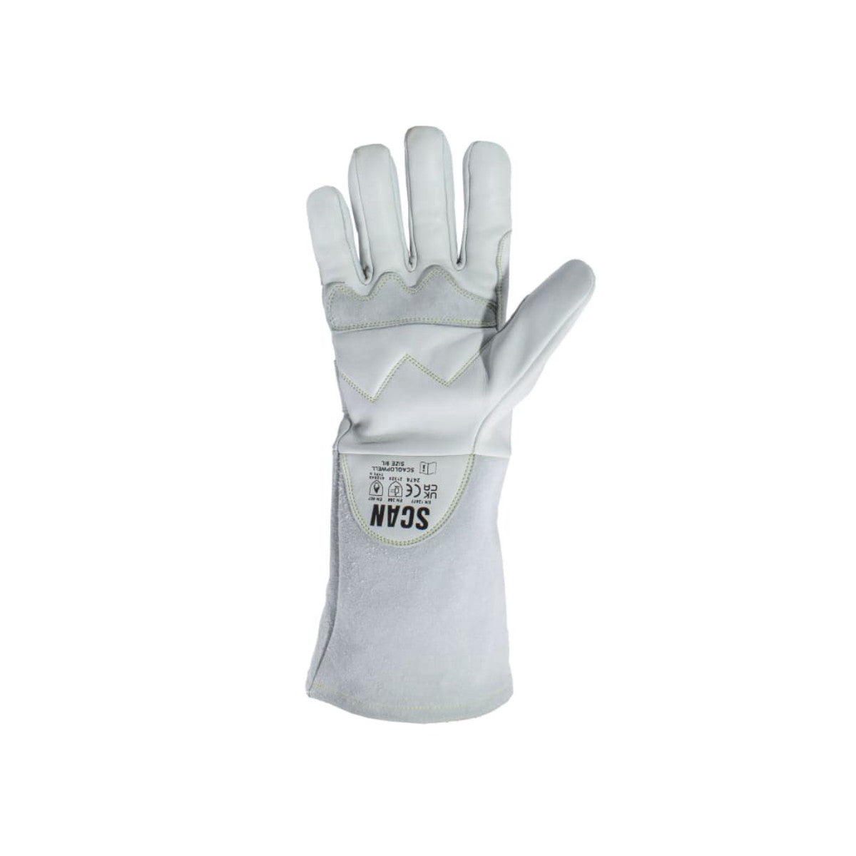 Scan Premium Leather Welding Gloves - XL (Size 10) SCAGLOPWELXL