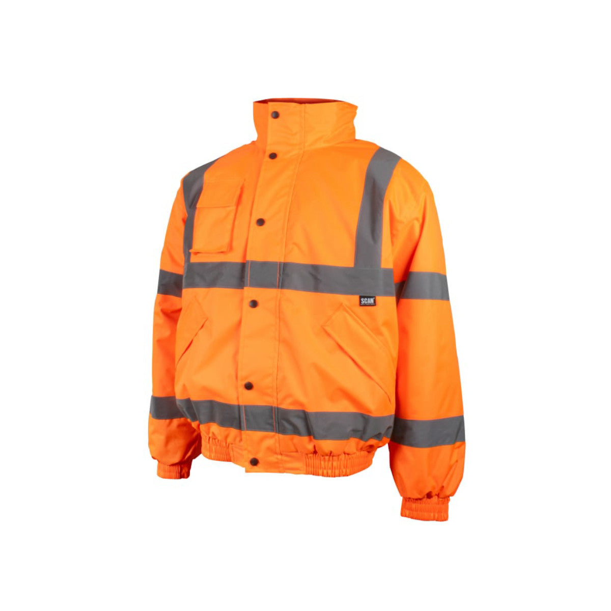 Scan Hi-Vis Bomber Jacket Orange - L (44in) SCAHVBJLO