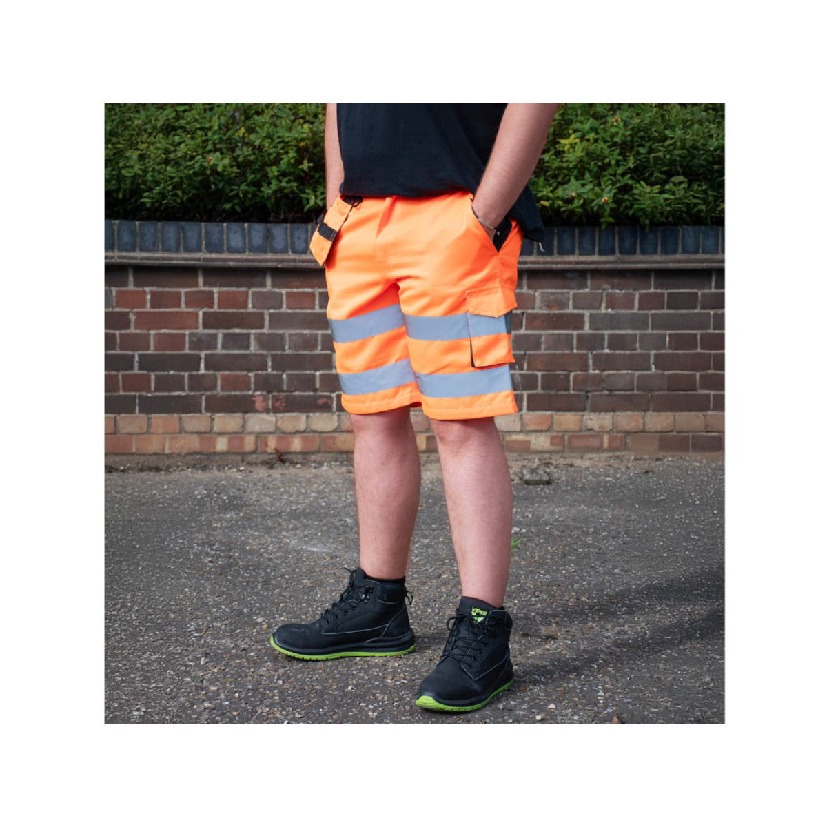Scan Hi-Vis Holster Shorts Orange - W32-33in SCAHVHSMO