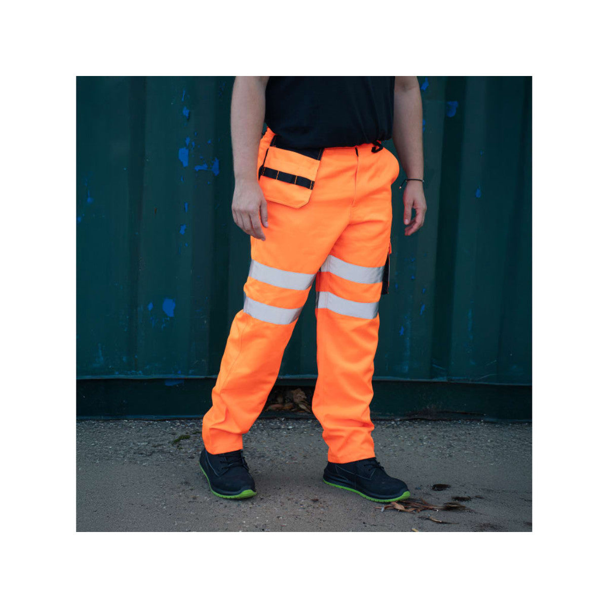 Scan Hi-Vis Holster Trouser Orange - W37-38in SCAHVHTXLO