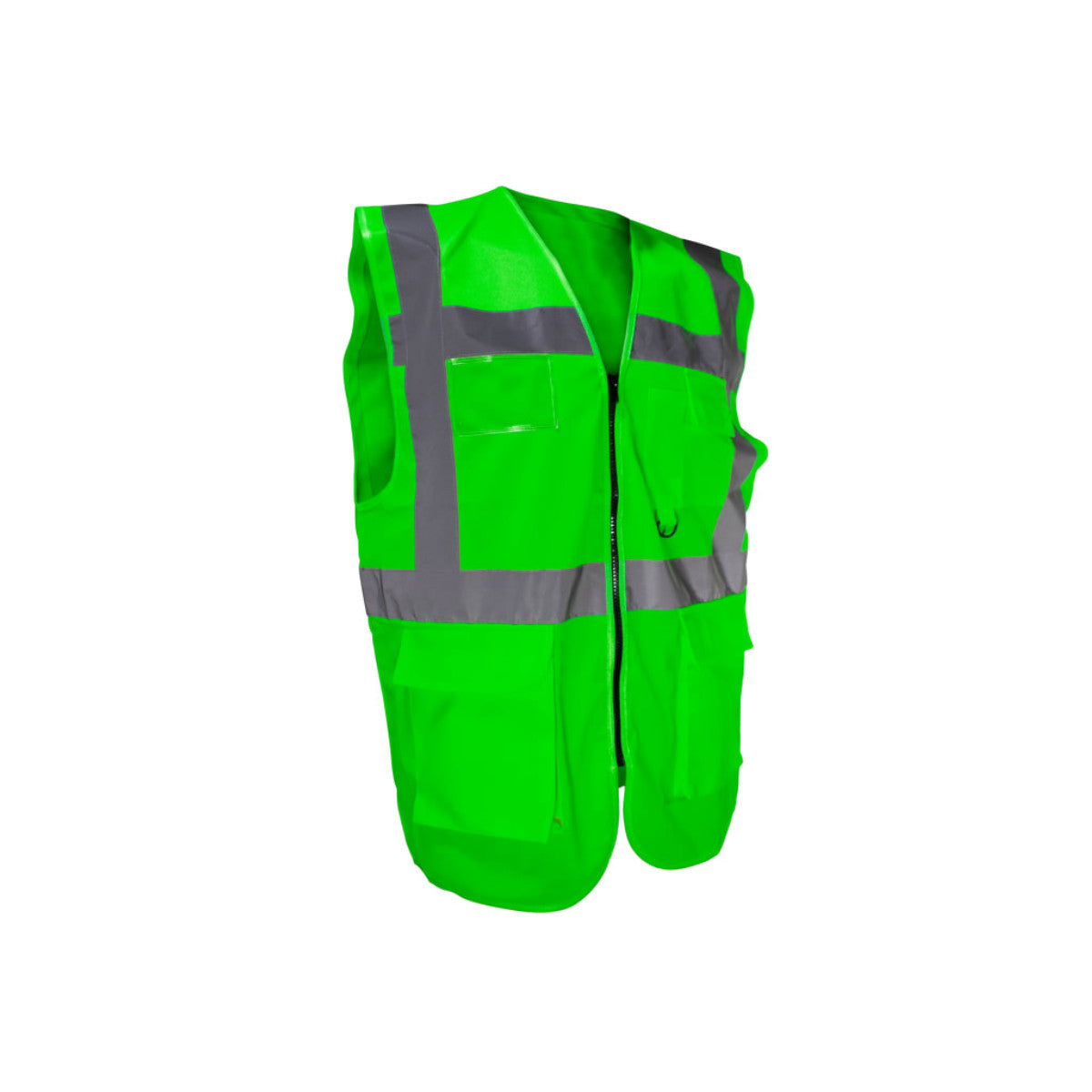 Scan Hi-Vis Utility Green Waistcoat - M (41in) SCAHVUWMG