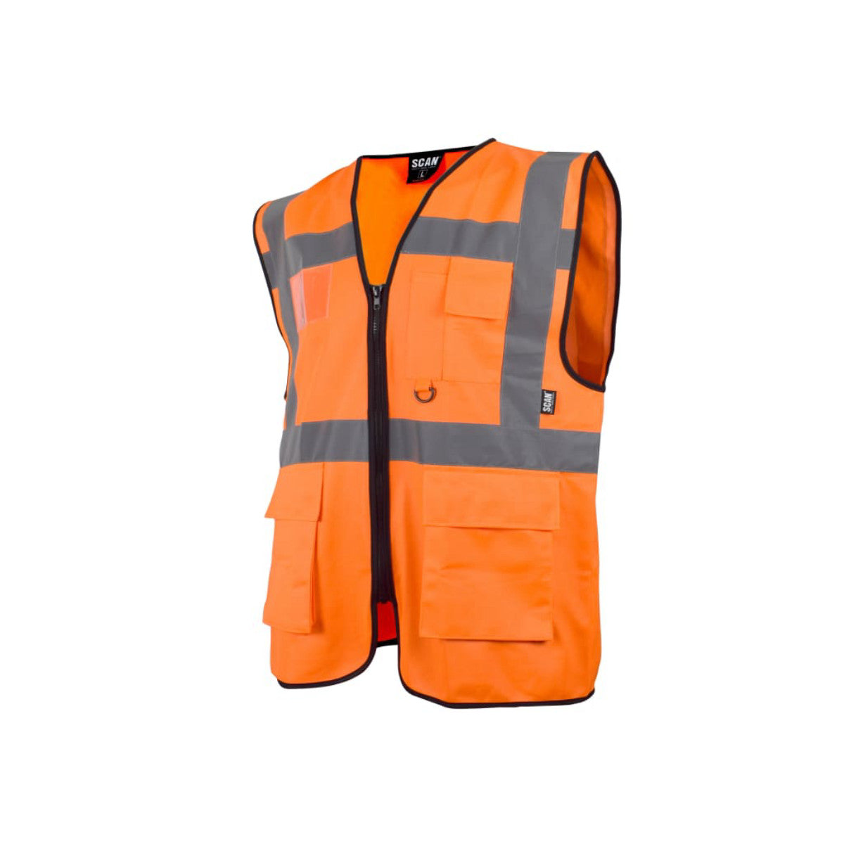 Scan Hi-Vis Utility Orange Waistcoat - M (41in) SCAHVUWMO
