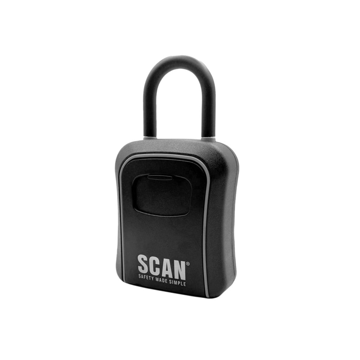 Scan 4 Wheel Combination Keysafe with Removable Shackle SCAKEYSAFESH