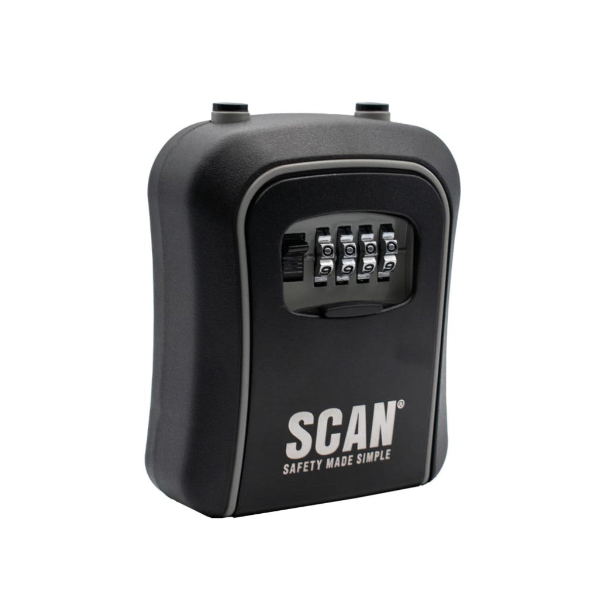 Scan 4 Wheel Combination Keysafe with Removable Shackle SCAKEYSAFESH