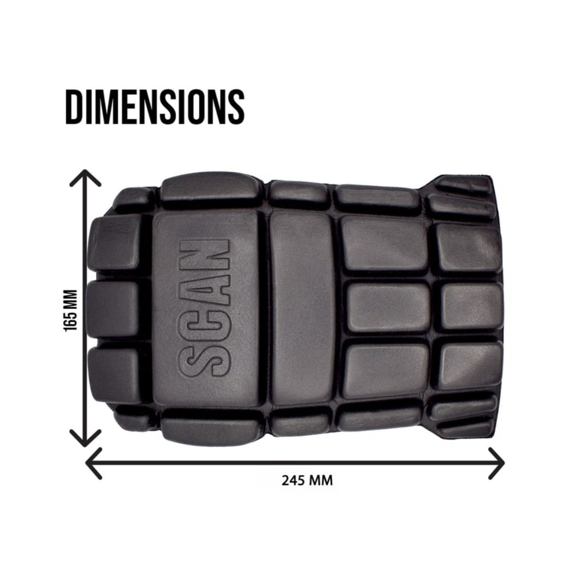 Scan Knee Pad Insert Type 2 Level 0 SCAKPINSERT