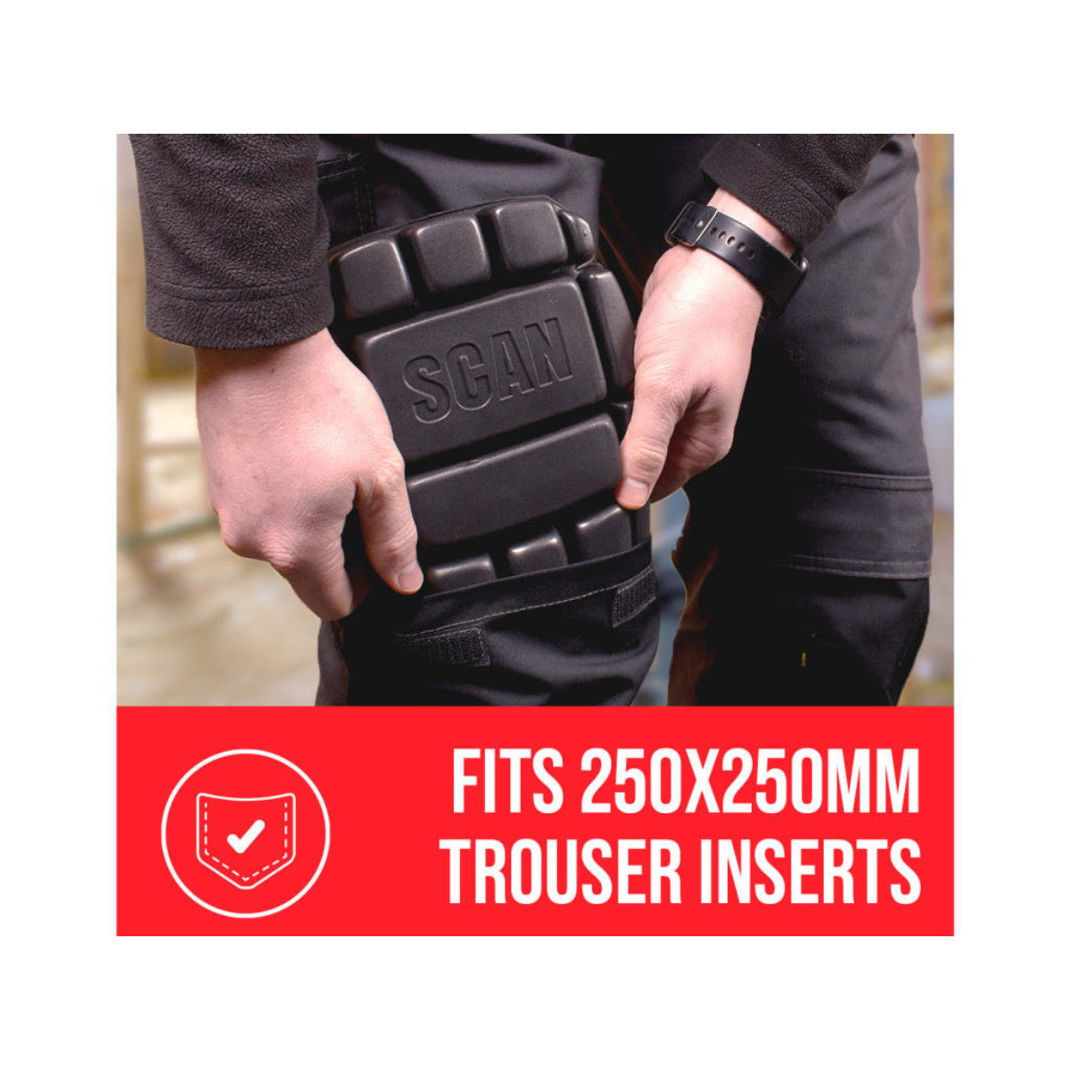 Scan Knee Pad Insert Type 2 Level 0 SCAKPINSERT