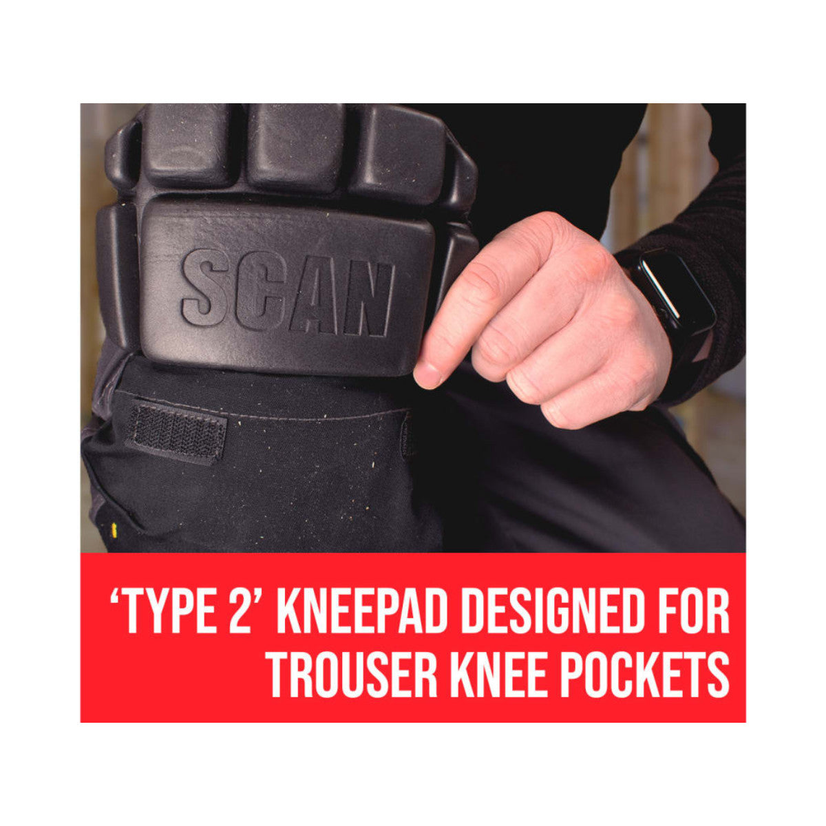 Scan Knee Pad Insert Type 2 Level 0 SCAKPINSERT