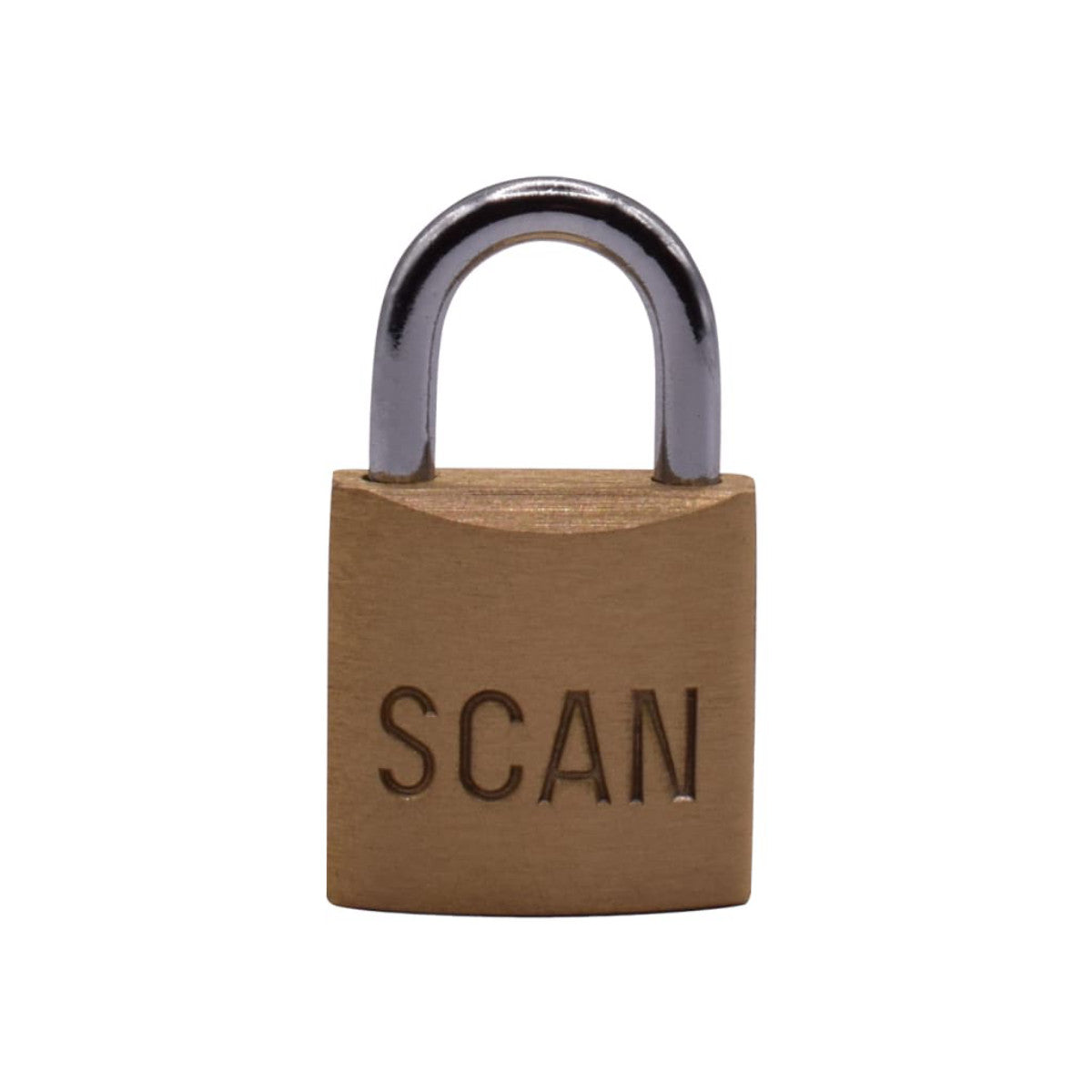 Scan Brass Padlock 20mm SCAPLB20