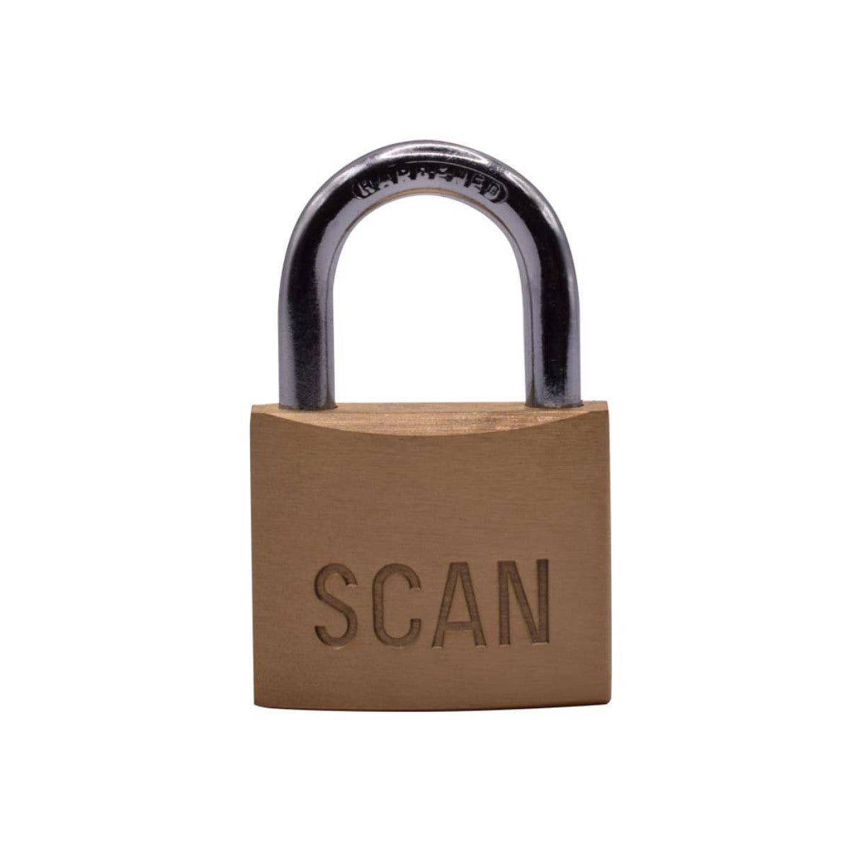 Scan Brass Padlock 40mm Keyed Alike Pack of 2 SCAPLB40KA
