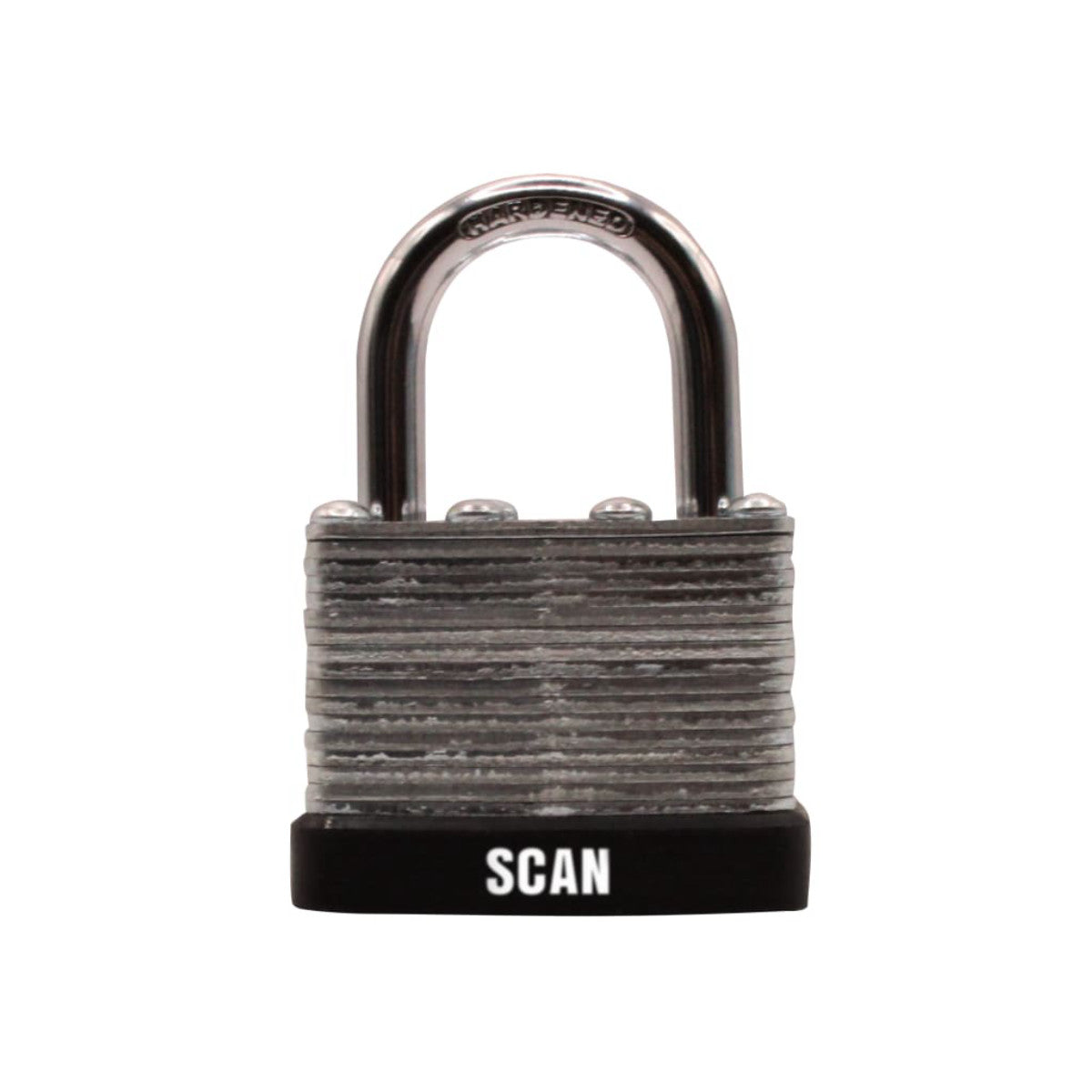 Scan Laminated Steel Padlock 40mm Keyed Alike Pack of 2 SCAPLLAM40KA