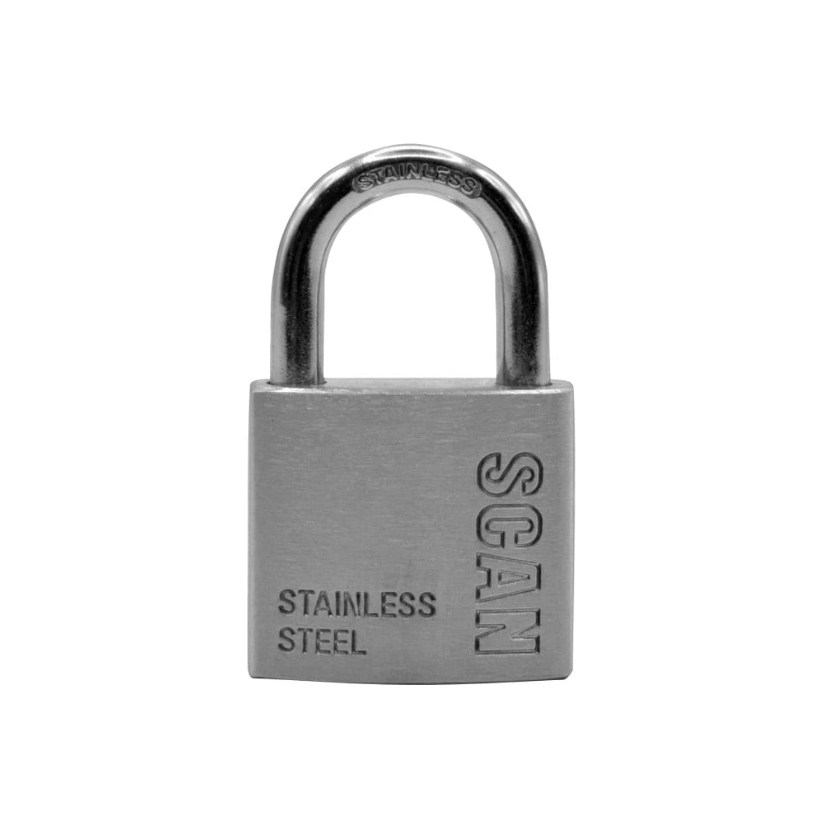 Scan Stainless Steel Padlock 38mm SCAPLSS38