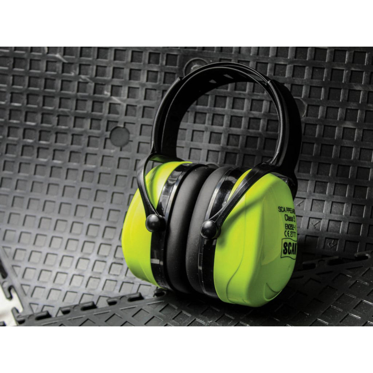 Scan Hi-Vis Ear Defenders SCAPPEEARDP