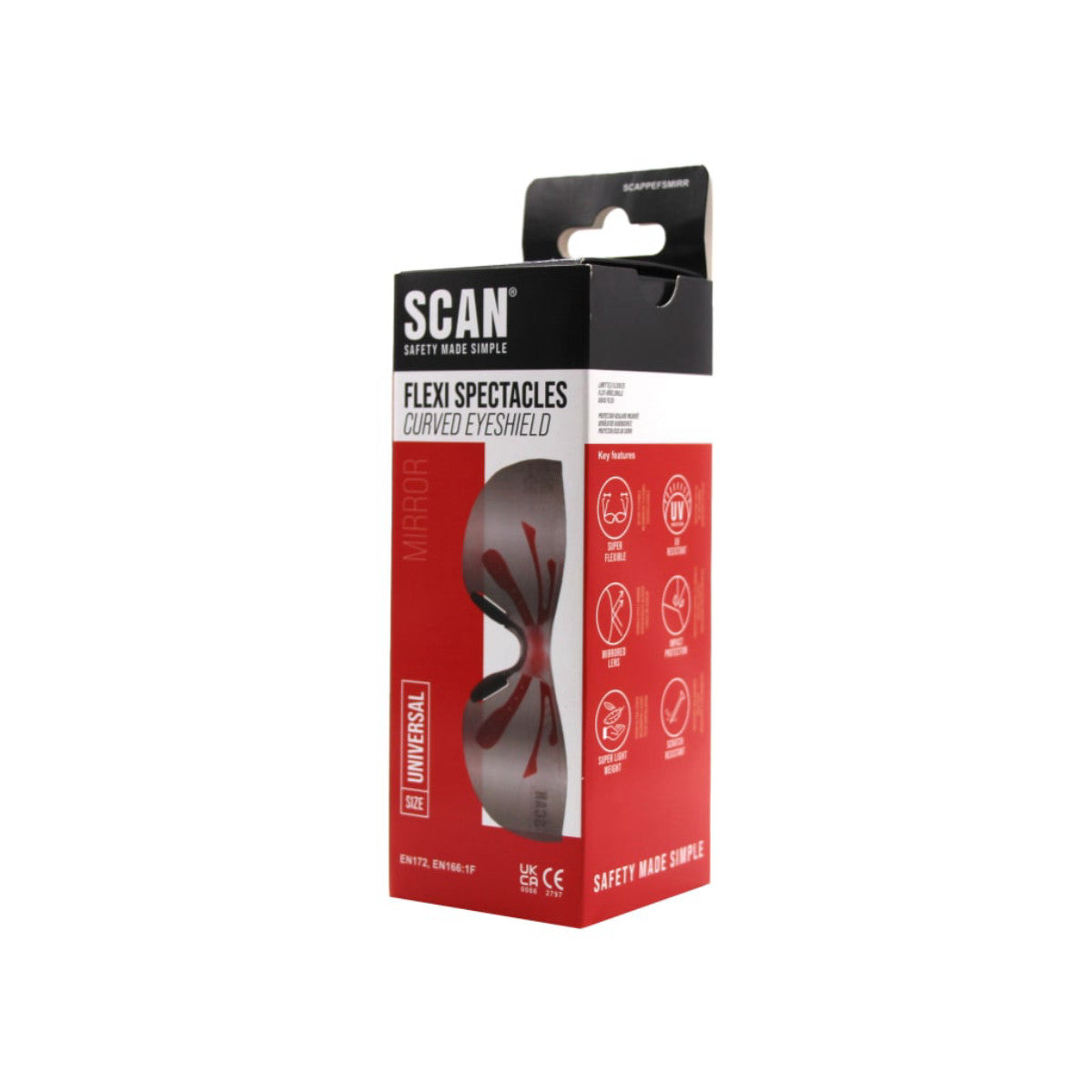 Scan Flexi Spectacle Mirror SCAPPEFSMIRR