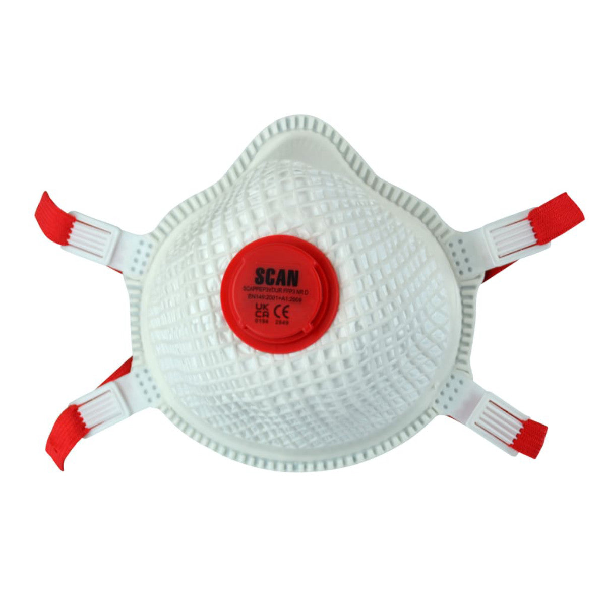Scan Moulded Valved Masks FFP3 with Mesh (Pack 2) SCAPPEP3VDUR