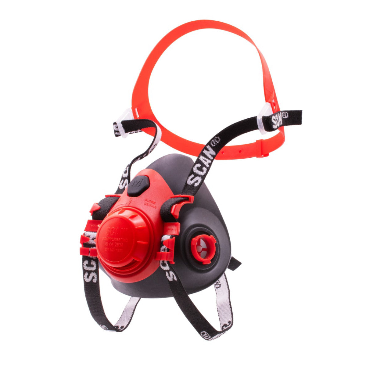 Scan Twin Half Mask Respirator No Filters SCAPPERESPMO